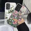 Phone Cover Case for Samsung Galaxy A35 A31 A24 A25 A26 A21s A23 A34 A17 A20s A13 A14 A12 A15 A16 Flowers Silicone