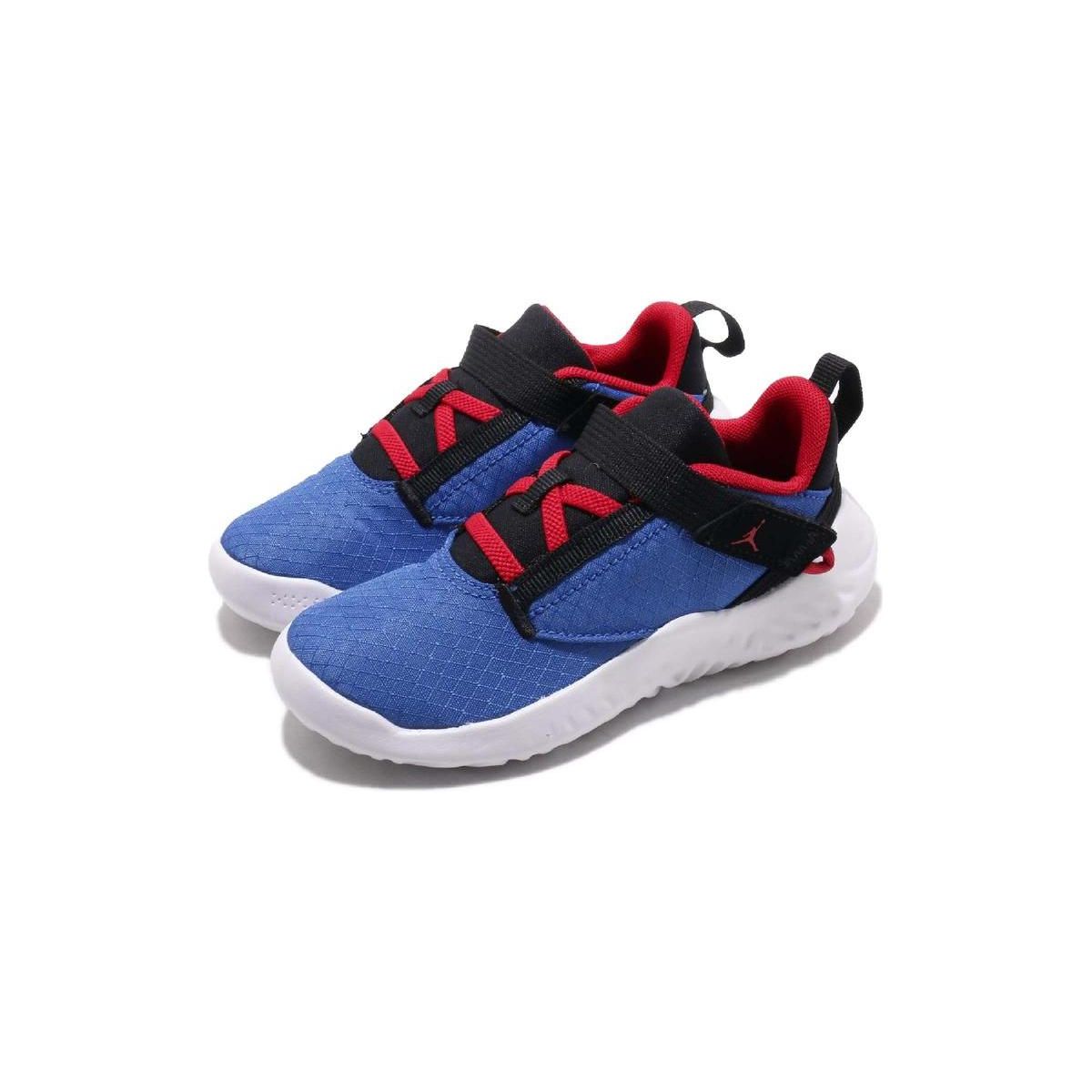 Air Jordan Proto 23 TD Hyper Royal Детские кроссовки Синий Университетский красный — фото 3