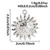 6pcs Fashion Pendant Alien Spaceship Moon Stainless Steel Charms For Jewelry Making Bag Kychain Charm DIY Necklace Earrings Bulk