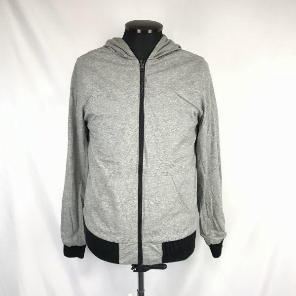 American Rag Cie Cotton Nylon Reversible Parker Blouson Outerwear 1 Men S Black Gray