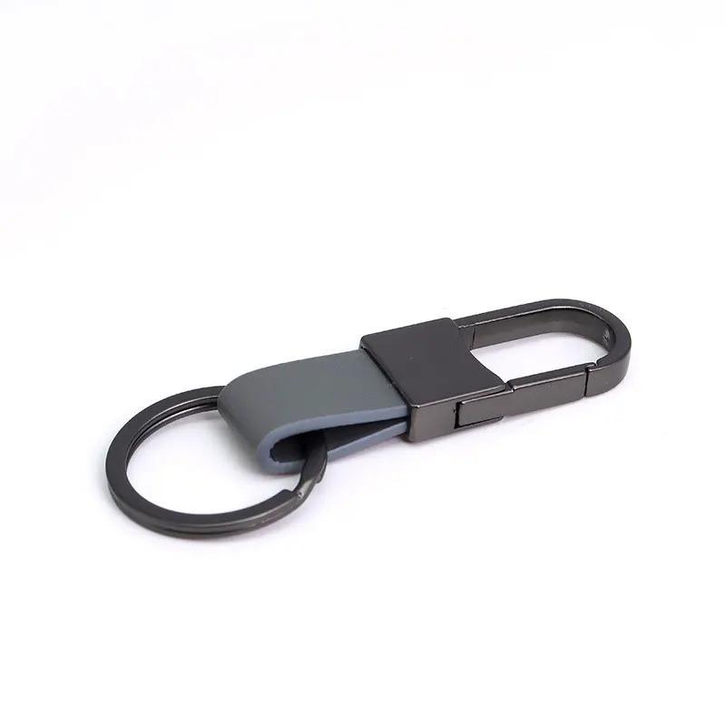 Portachiavi in Vera Pelle Per Donna Uomo Moschettone in Metallo Laccetto Portachiavi da Auto da Appendere alla Vita Accessori Portachiavi per Auto