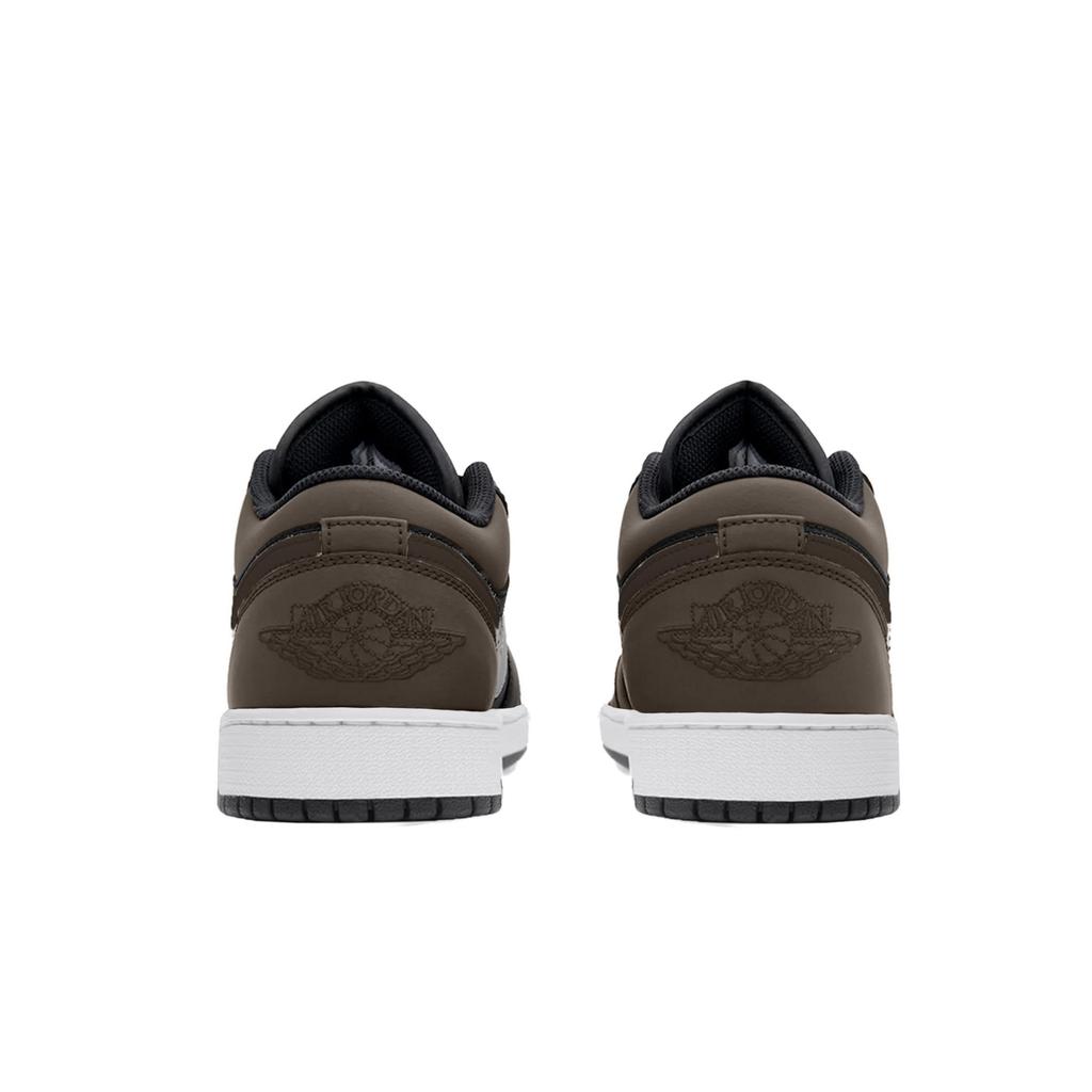 Jordan Air Jordan 1 Abrasion Resistant Low Top Vintage Basketball Shoes Unisex Mocha 553558-040(Team973-)