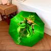Dragon Ball Figures  pattern, automatic folding umbrella, portable and foldable design, 8 ribs, a Christmas or birthday gift.