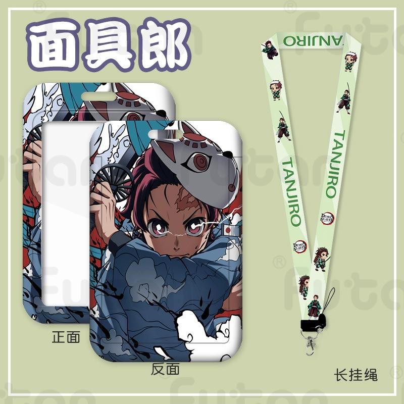 Anime Strap Lanyard for Keys Lovely Keychain Badge Holder ID Credit Card Pass Hang Rope Lariat Mobile Phone Charm Accessories