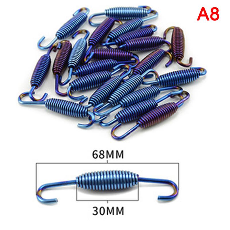 

Универсальные крючки выхлопной пружины мотоцикла из нержавеющей стали, передняя часть выхлопной системы