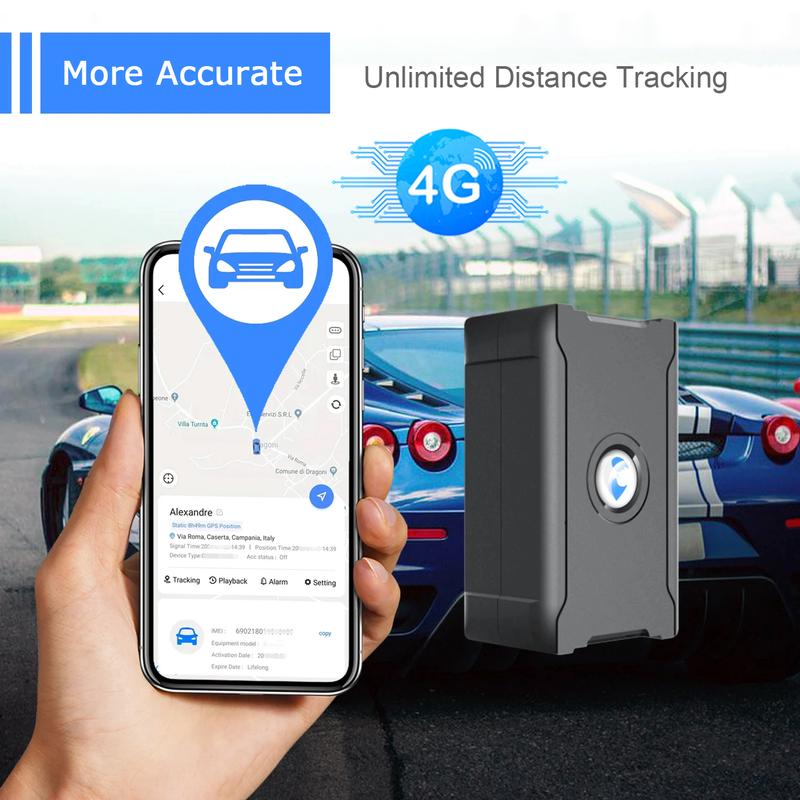15 Days Long Last Car GPS Tracker Safe Fences No APN Setting Tracking Locator with First Use 20 Percent OFF Service Charge