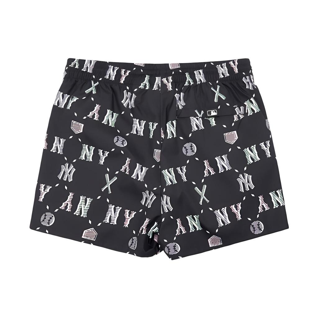 New MLB New York Yankees Casual Shorts Women's Black 3FSMM0123-50BKS