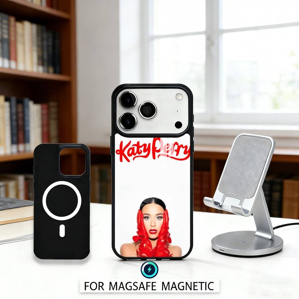 Lovely K-Katy P-Perry 143 Phone Case For iPhone17,16,15,14,13,12,Pro,Max,Magnetic For Magsafe Wireless Charging