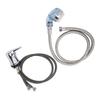 31.5in Shampoo Faucet 47.2in Shampoo Bowl Hose Kit With Large Blue Brush Sprayer