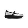 Thommcan Women S Comfort Mary Jane SneakerS Silver Black 8tmSy45S7S