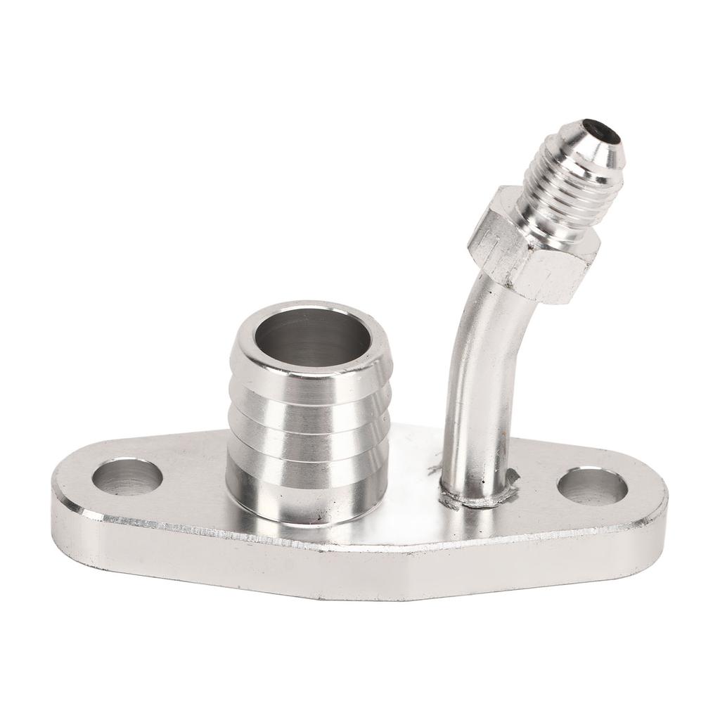 4AN Oil Feed Fitting 10AN Return Drain Flange Kit Turbo Oil Return Feed Drain Fitting Gasket Set for CT9 CT12 CT20 CT26