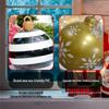 Eco-friendly PVC Inflatable Christmas Ball for Indoor & Outdoor Festive Decoration