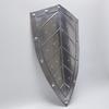 71.12 Cm Medieval Leaf Design Pointed Shield, Larp Re-enactment Cosplay Heater Shield, Functional Armour Knight Battle Shield