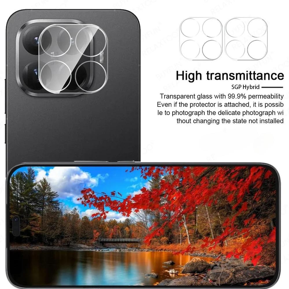 3D 9H Transparente Gehärtete Glasfolie für Xiaomi 17T Pro 15T 17 Pro Max HD Klar Kratzfest Verlustfreie Pixel Linsen Schutzkappe