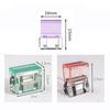 Morandi Color Letter Paper Clip Transparent Test Paper File Folder Push Clip  School Office