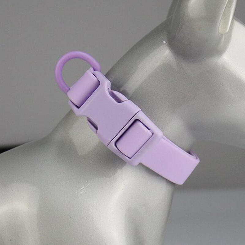 Dog Pet Collars High Quality PVC Waterproof Deodorant Resistant Dirt Easy Clean Collars Pet Products Adjustable