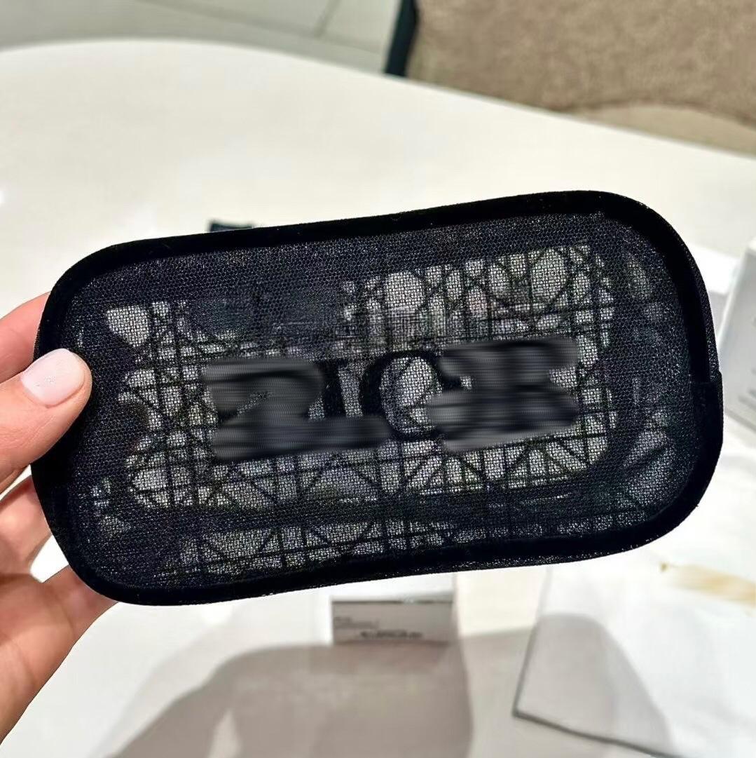 Женская городская минималистичная большая сумка-тоут на плечо из кружевной сетки D Family