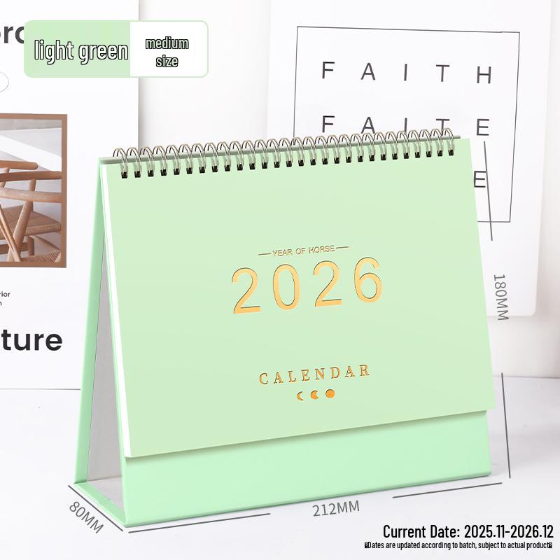 2026 Creative Monthly Office Planner and Desktop Calendar