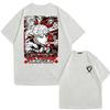 Oversized Demon Summer Slayer Anime Tengen Printed Men and Women Tshirt Couple Street Fashion Casual Parent Child Top Harajuku