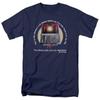 Beverly Hills Cop Schönstes Polizeiauto Retro-Film-T-Shirt Marineblaues Unisex-T-Shirt