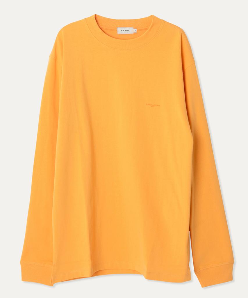 MAYOL Seoul Long Sleeve Crew Neck_Orange Peel