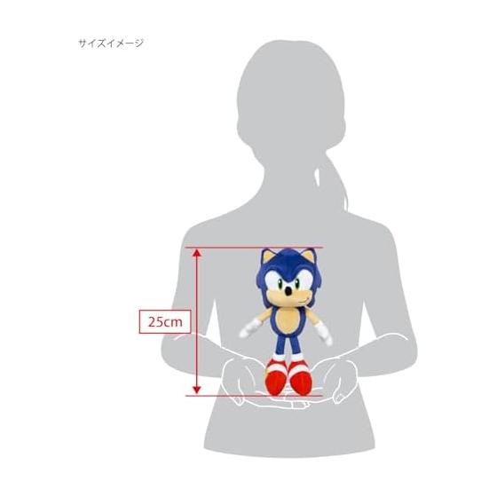 Sanei Boeki Sonic the Hedgehog ALL STAR COLLECTION Sonic (S) W14D16H25cm Plush STH01