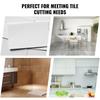 Manual Tile Cutter, 800mm, Porcelain Ceramic Tile Cutter with Tungsten Carbide Cutting Wheel, Infrared Positioning, Anti-Skid Feet, Durable Rails for