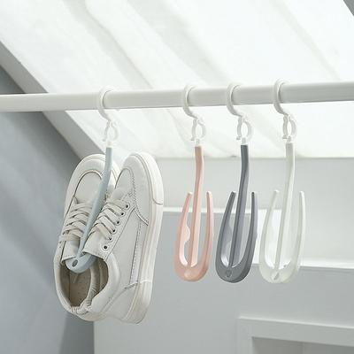 Multifunctional Shoe Rack for Drying Hanger Home Shoe Shelf Stand Creative Shoe Storage Organizer Hook Windproof Drying Hanger