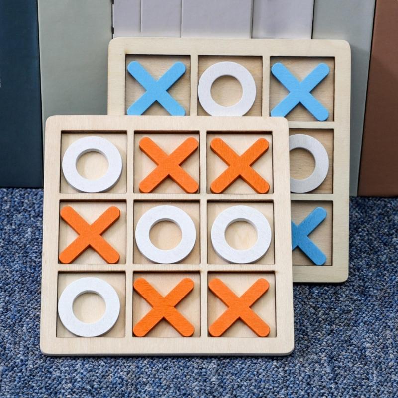 OX Chess Interaction Leisure Board Game Funny Developing Intelligent Parent-Child Toy Family Table Game