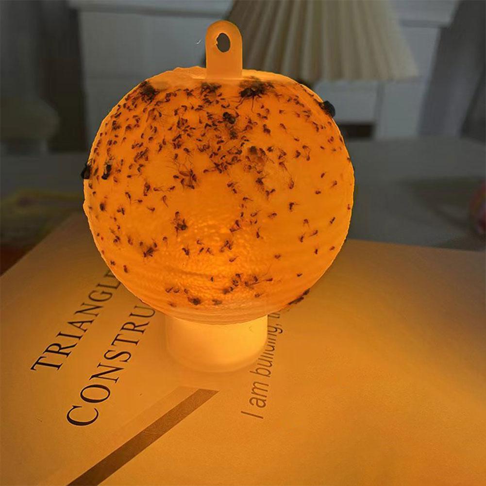 1-5PCS Ball Fruit Fly Catcher Pest Control Sticky Traps 8.2cm Wasp Bee Insect Trap Gnat Traps For Indoor Outdoor Kitchen Plants
