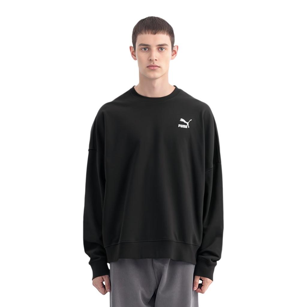 Puma CLASSICS Sweatshirts Unisex Crew Neck Moderate Regular 530692-01