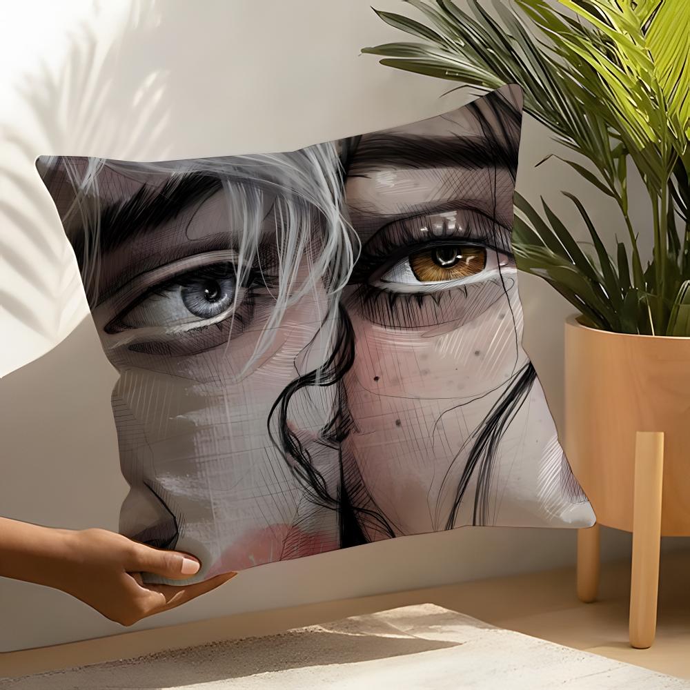 Romantic DDramione Pillow Case Home Living Room Decoration Linen Pillow Cases Cushion Cover