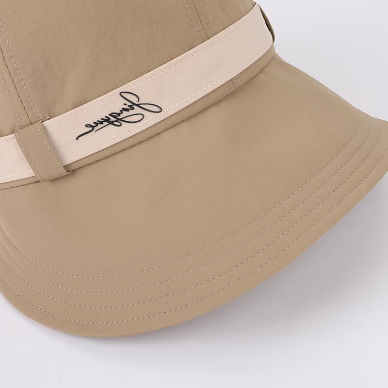 Summer outdoor travel sun hat, women's large brim sun hat, simple, fashionable, high-end baseball cap