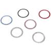 Car Start Switch Button Auto Decorative Diamond Stickers Rhinestone Ring Circle Trims Protective Cover Car Accessories Interior