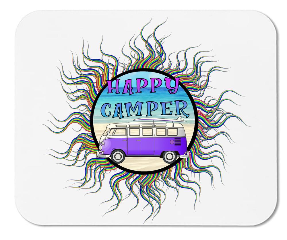 Happy Camper  - Mouse Pad Unisex T-Shirt M