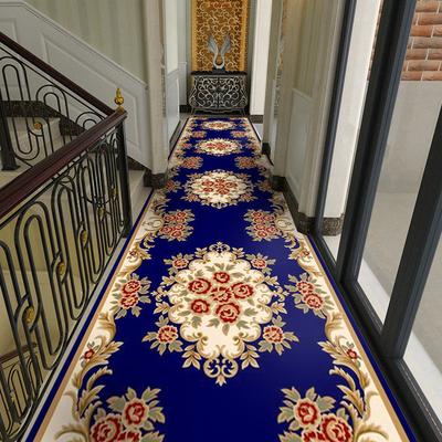 Washable Retro Corridor Carpet Long Hallway Rug Antiskid Living Room Kitchen Aisle Runner Carpet Hotel Home Hall Decoration Mat