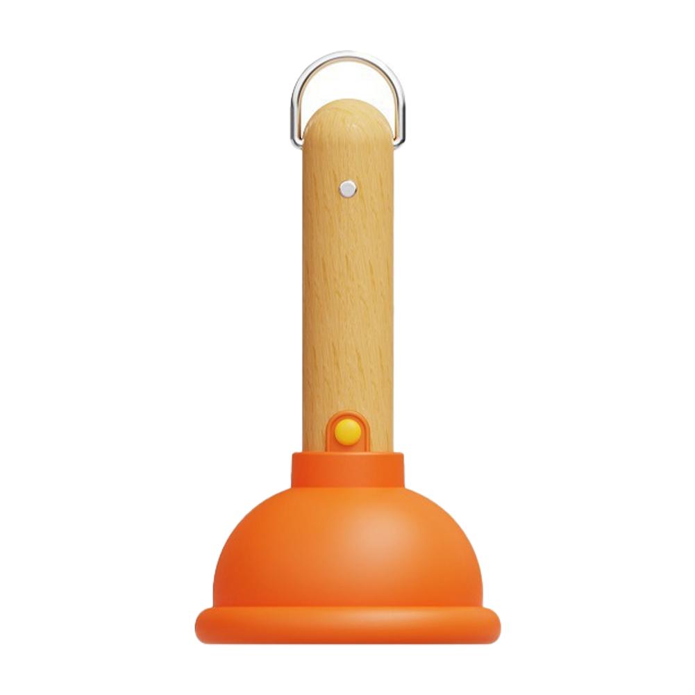 

Funny Prank Toy Silicone Toilet Plunger Night Light Suction Hangable Mood Lamp Decor for Friends Kids Desk Bedside