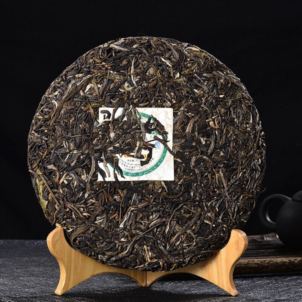 357g 2015 Golden Peacock Arbor King Raw Pu-erh Tea Cake Li Ming Spark