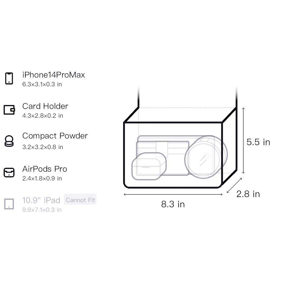 New CHARLES&KEITH PU Polyurethane One Shoulder Handbag Small Size Women's Beige/Black/Orange CK2-50270840
