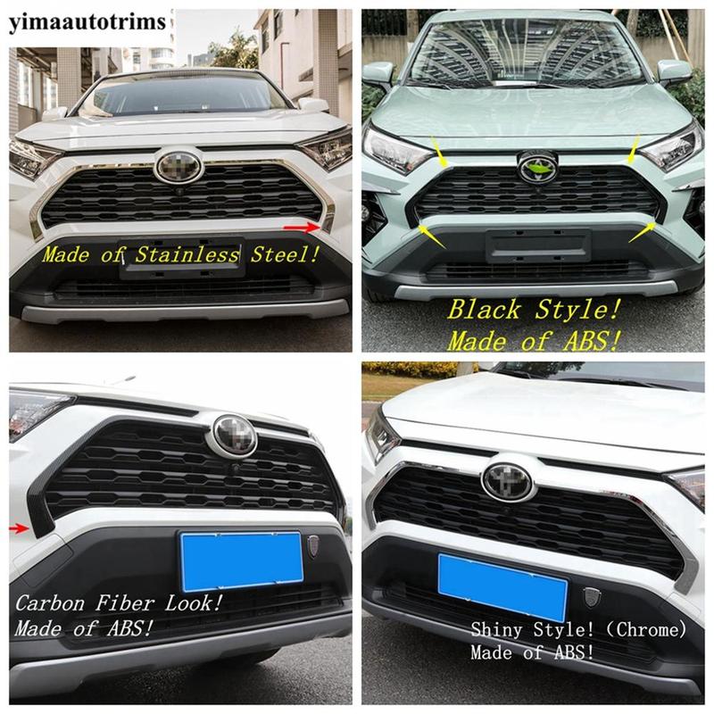 Upper Front Grille ect Screening Mesh Front Grille ert Net Protective Cover Strip For TOYOTA RAV4 RAV 4 XA50  - 2024