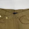 Conte 25Stainless Steel 8514-144-0030 Khaki Cotton X Linen Wrap Chino Tapered Wide Pants Bottoms 38 khakiUsed