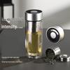 FUGUANG Double-Wall Tea Infuser Glass Bottle