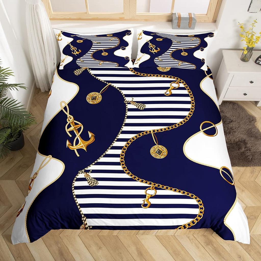 Wavy Duvet Cover Sets For Kids Teens Queen King Lightweight Quilt Covers Modern Abstract Bedding Sets Bedroom Decor No Comforter