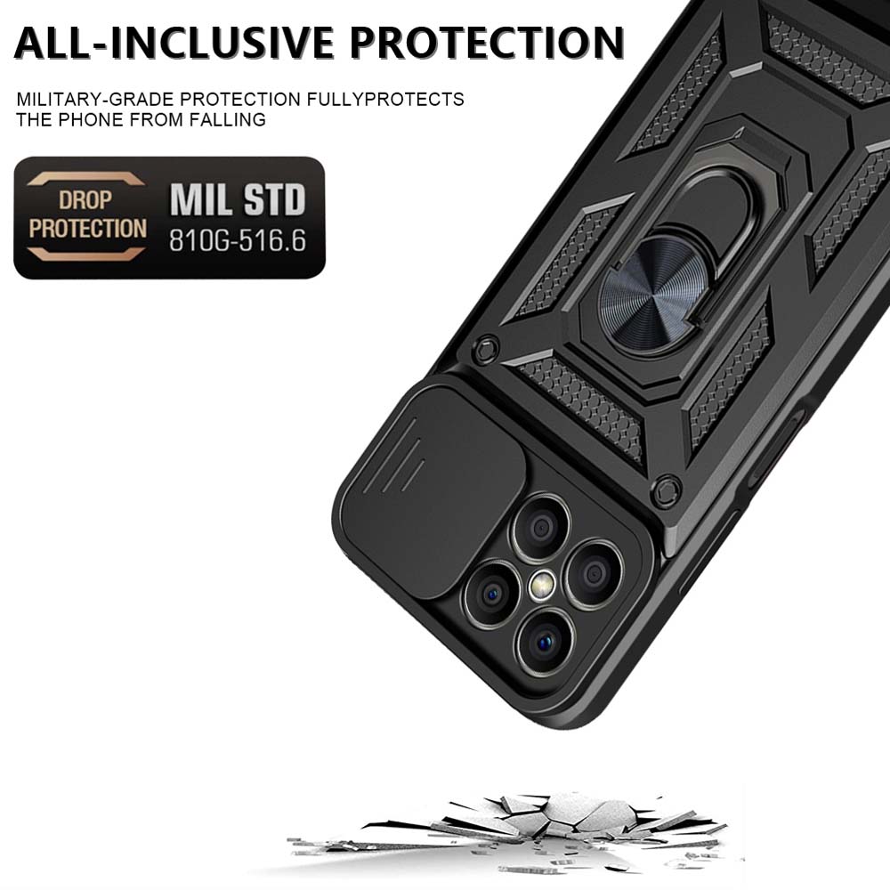 Shockproof Armor Case For Honor X6 X7 X8 X9 4G 5G Car Holder Phone Cover For Honor X7A X8A Camera Lens Protection Fundas