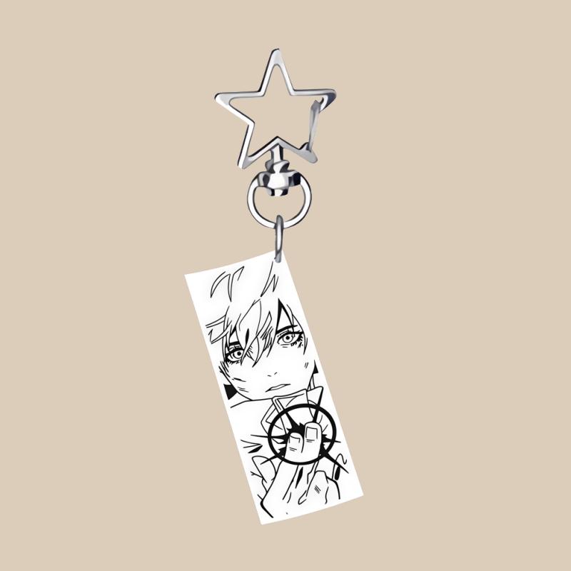 

Anime Acrylic Key Chain for Jjk Choso Ryomen Sukuna Kento Nanami Yuta Okkotsu Acrylic Self-Made Key Buckle Bag Pendant Toy Gifts