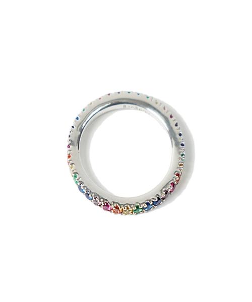 Bonbeau Fanta Rainbow Ring Rainbow Layered Ring (B Type)