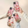 Animated S-Strawberry S-Shortcake For IPhone 16 15 14 Plus 13 12 11 Pro Max X XS MAX Translucent Matte Shockproof Cover