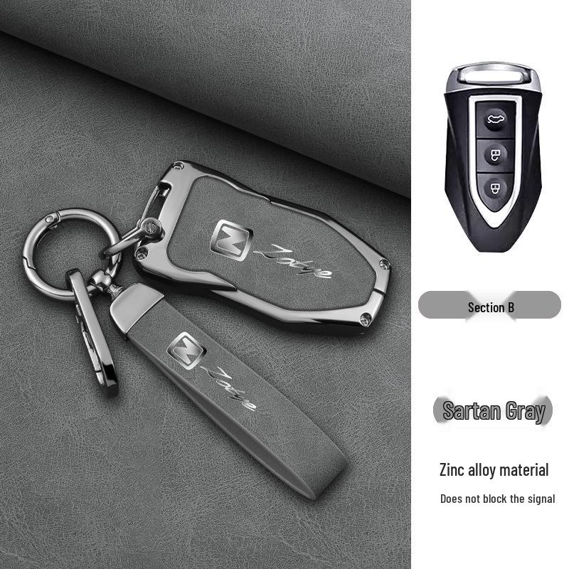 Zotye Genuine Leather Key Case for T600, T700, T300, Damaix7, X5, SR9, SR7, Z700