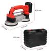 200KG 60-120mm 5 Speeds 21V 1200W Tiles Vibrator Adjustable Automatic Floor Vibrator Leveling Tool With Battery Tiling Tiles Machine