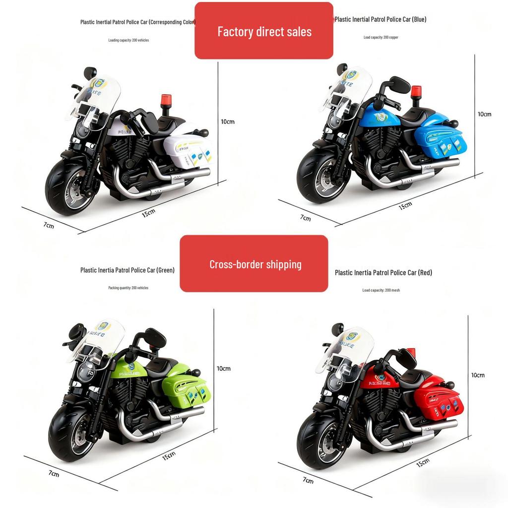 La Bu Bu Inertial Motorcycle Toy for Kids - Hot Seller & Educational